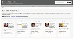 Desktop Screenshot of pridenz.com