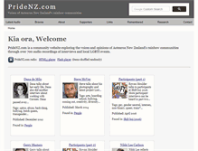 Tablet Screenshot of pridenz.com